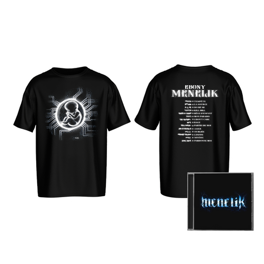 PACK CD + T-SHIRT - MENELIK