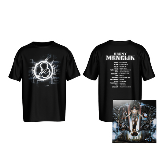 PACK VINYLE + T-SHIRT - MENELIK
